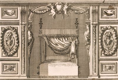 Design for a bed alcove by Jean Lepautre